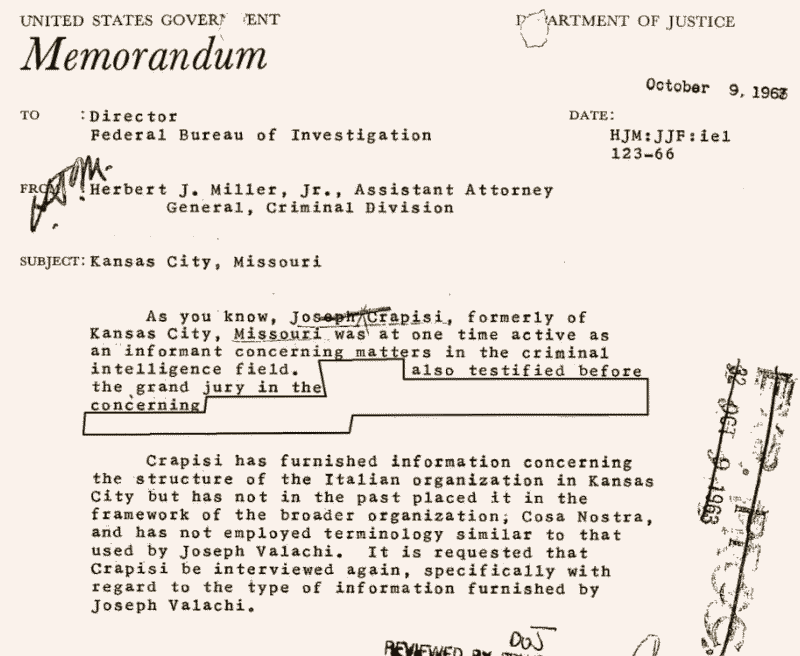 FBI memorandum