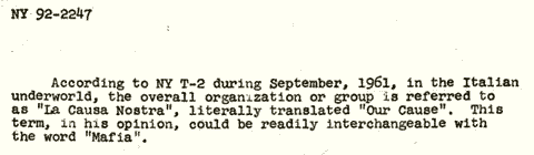 FBI report, March 8, 1962