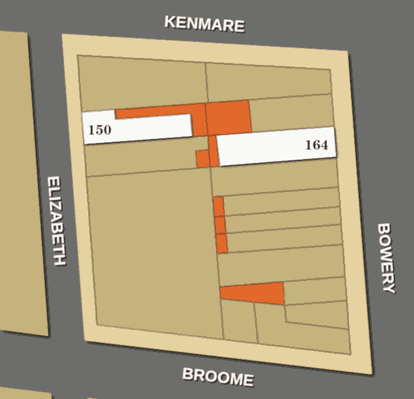 Map of block by Thomas Hunt