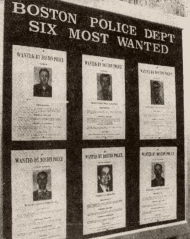 Boston Most Wanted List 1970