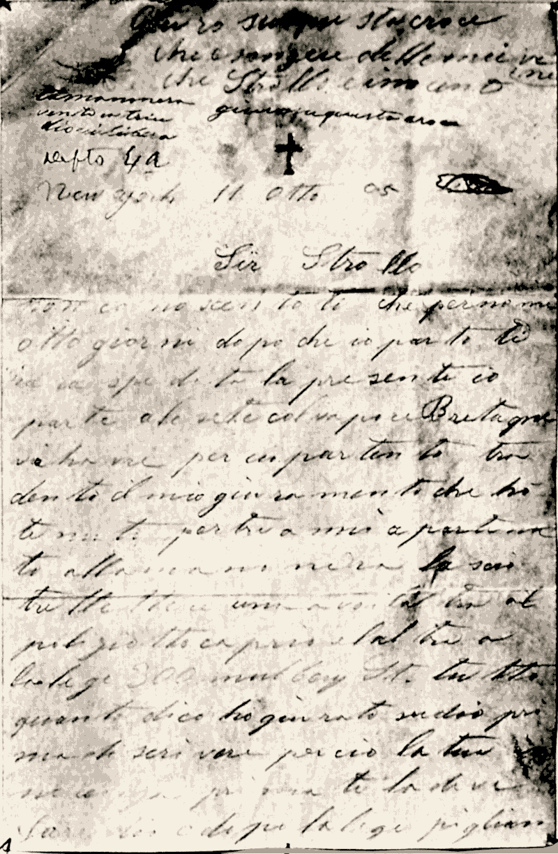 Black Hand letter