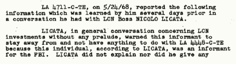 FBI Airtel, May 24, 1968.