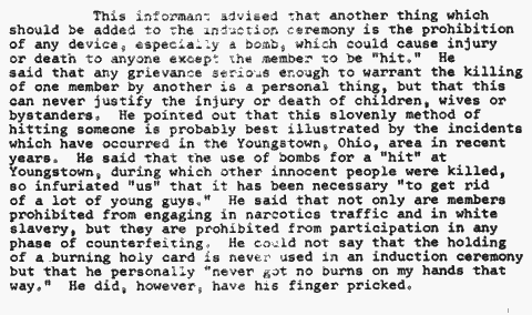 FBI report of Aug. 31, 1967