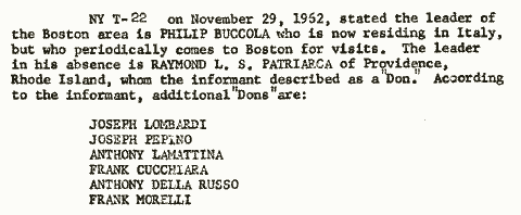 FBI report, Jan. 31, 1963