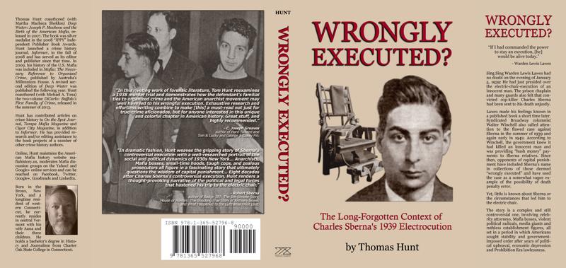 Dust jacket of Wrongly Executed? hardcover